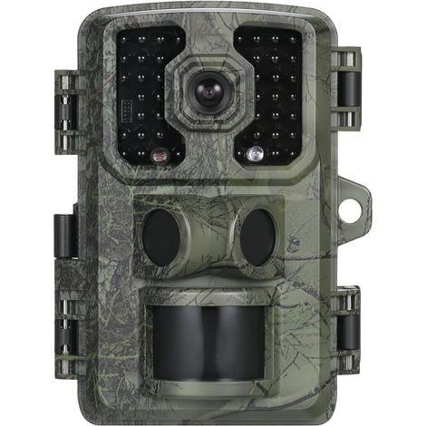 Caméra Faune Sauvage Caméra De Piste Chasse Jeu Étanche avec Vision Nocturne for La Surveillance Faune Caméras Piège À Fiable Précise (1/5)