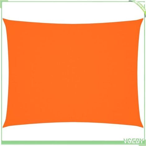 Voile de parasol - FAFEICY - 135705 - Rectangulaire 3x4 m - Tissu Oxford enduit PU - Anti-UV & étanche (1/5)