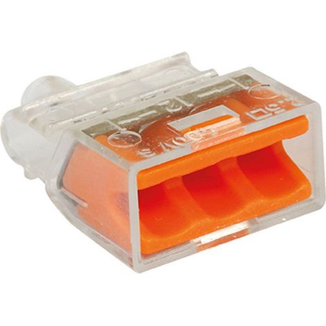 100 bornes isolées 3 conducteurs 1-2,5mm (CON3)