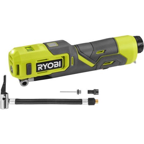 RYOBI Inflador 4V USB Litio neumáticos bicicleta balones - sin batería ni cargador - RI4-0 (1/5)