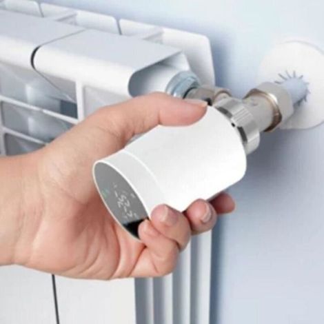 Bardusch - Tête Thermostatique Connectée - - Universelle Tactile - Écran LCD - Programmable - Commande vocale (1/3)