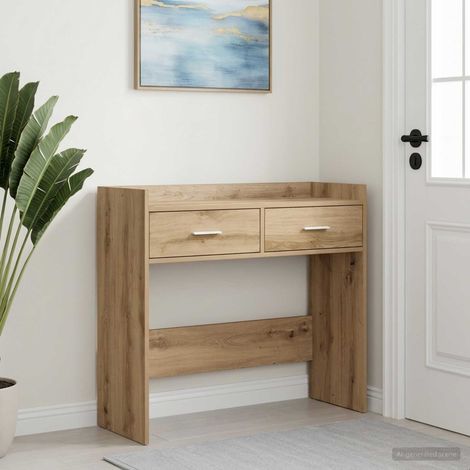 Teenpull – Konsolentisch Artisan-Eiche 90 x 35 x 80 cm Holzwerkstoff (1/5)