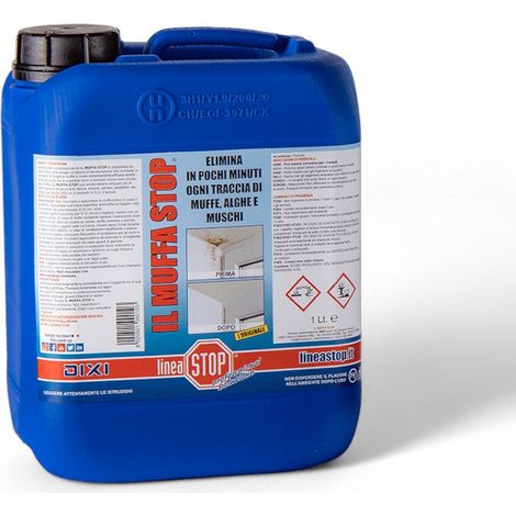 Antimuffa detergente concentrato muffa stop 5 lt