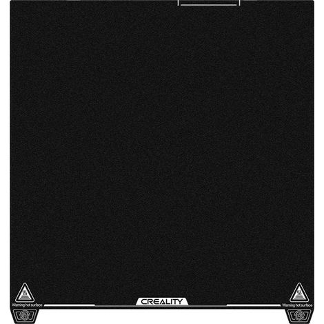 Creality K2 Plus Plate-forme d'impression d'imprimante 3D en résine époxy avec une excellente adhérence, haute planéité, résistance à l'usure 370 x 370 mm (sans plaque d'acier magnétique) (1/5)