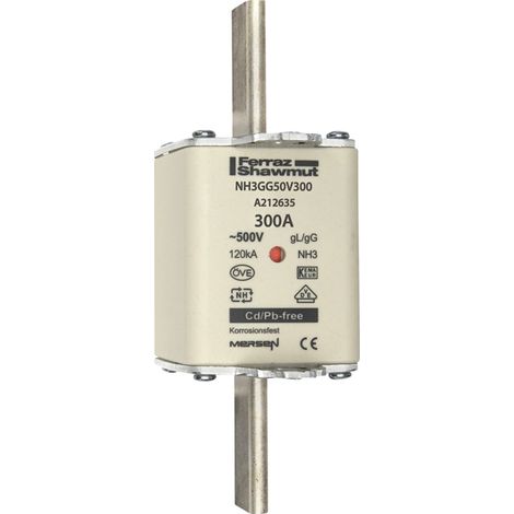 Mersen NH-Sicherungseinsatz SF Gr.3 gG 300A 500V KM NH3GG50V300