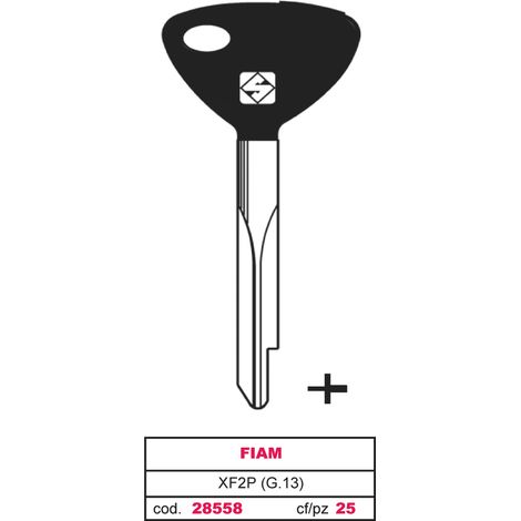 Silca CHIAVE A CROCE FERRO XF2P (G.VAN 0) FIAM 5.00 pz