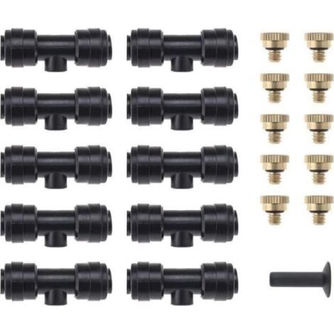 Schlauch – Düse – Sprinklerkopf – Düsenzubehör – Sprinklerkopfzubehör. Set mit 21 Wassersprühdüsen mit... (1/5)