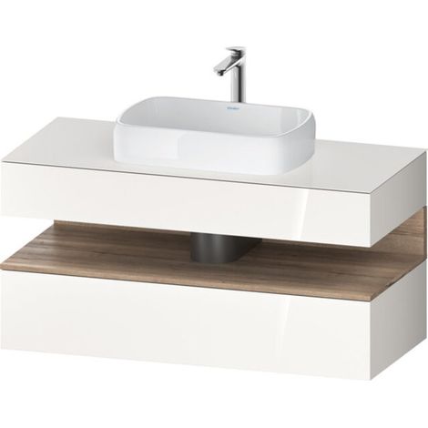 Duravit Collection One Konsolenwaschtischunterbau, 1 Auszug, 1 (1/2)