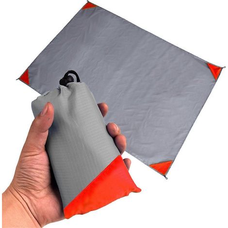 Wasserdichte Campingmatte, Picknickdecke, feuchtigkeitsbeständiges Rot (1/5)