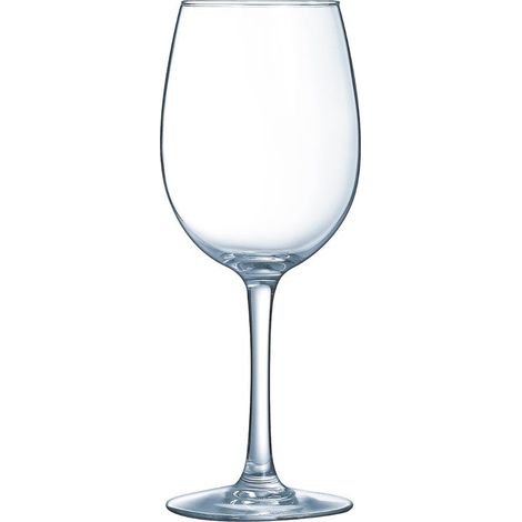 Boîte de 6 verres a vin Vina 26 cl transparent (1/2)