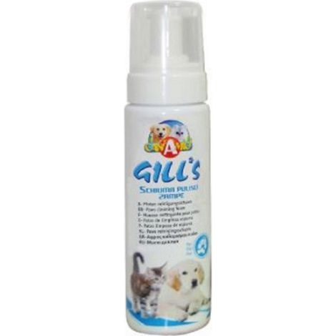 Set 6 pezzi Gill'S Schiuma Pulisci Zampe 220 ml