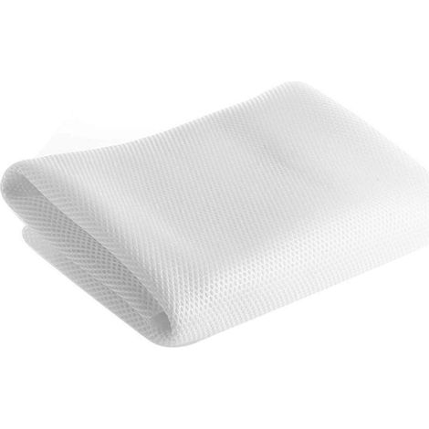 Grille en tissu pour enceinte - Protection anti-poussière - 140 x 50 cm - Blanc - Tissu audio pour haut-parleurs (1/4)