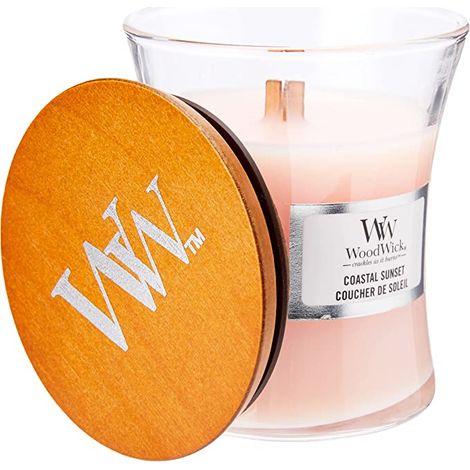 WoodWick, Kerze im Glas klein rund, 270g (98049E) (1/2)