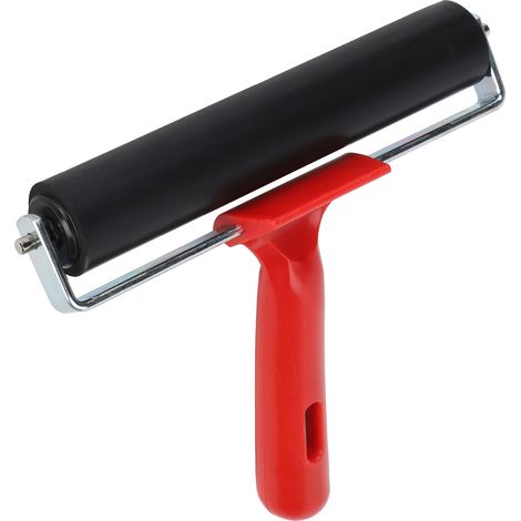 Rouleau en caoutchouc diamant 15cm pour peinture, encrage et collage - Outil créatif pour arts manuels (1/5)