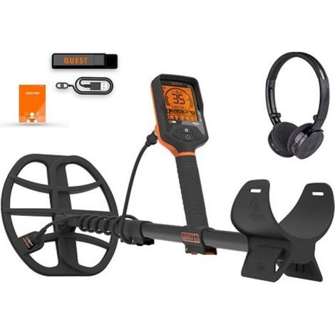 Quest metal detector Q35 3 frequenze di ricerca (Start pack)