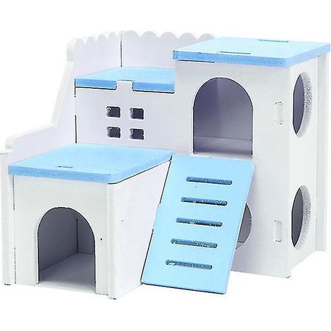 1 cabane en bois pour hamster (1/3)