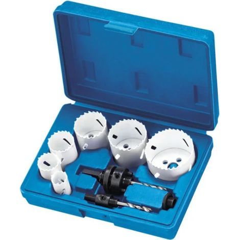 Fervi 0712/002 Assortiment de scies cloches 9 Pcs. (1/2)