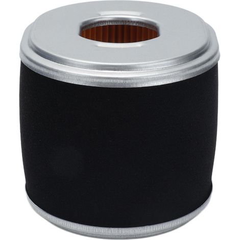 Filtre à air pour moteur GX390, en fibre de polyester et fonte, élément filtrant sous pression.