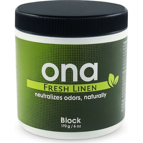 ONA Block Fresh Linen 170 g Geruchsneutralisierer Geruchsblock Raumluft (1/5)