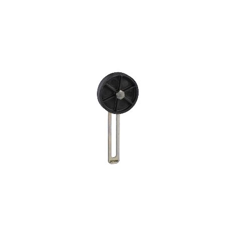 ZCY - Levier pour interrupteur de position - levier à galet plastique long avec rouleau diamètre 50 mm - température -25 à +70 °C - ZCY49