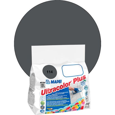 Joint de carrelage ULTRACOLOR PLUS MAPEI  114 Anthracite - 2 Kg
