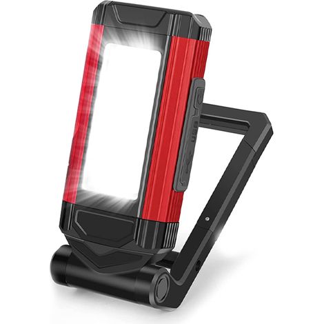 Lampe De Travail Led - 1000 Lm - Base Magnétique Rotative 360° - Fonction Power Bank - Étanche Ip67 - Pour Atelier Garage Camping - 2 Pièces (1/5)