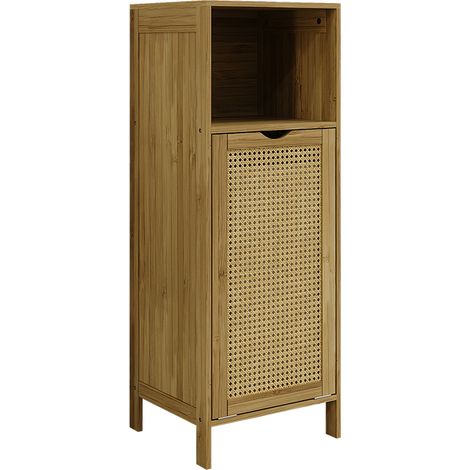 Armoire de salle de bain Liora, Bambou, 36x98cm, Vicco