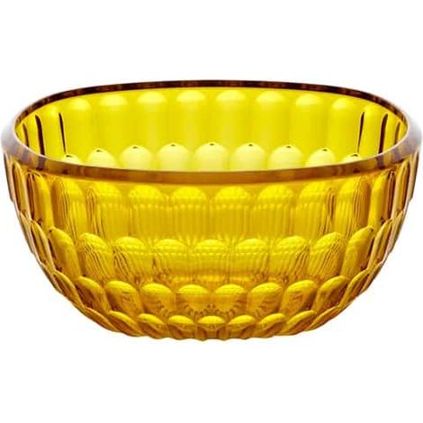 GUZZINI Contenitore Vanity Bio-Based D 12 Cm Giallo Zafferano (1/5)