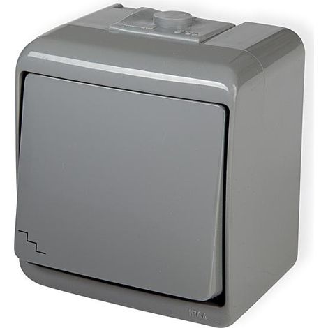 Karlik Junior Esche - Aufputz-Treppenschalter IP54 - 10WHE-3