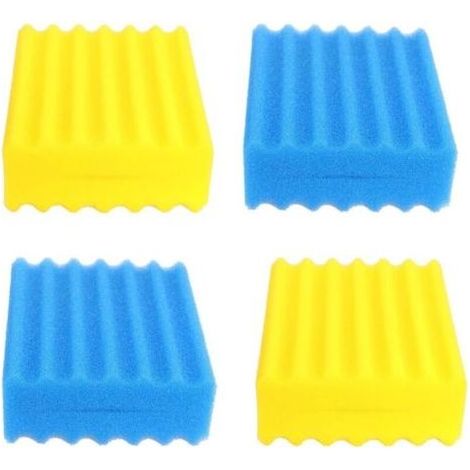 Remplacement en mousse filtrante pour étang – Compatible avec modèles CBF-200T, CBF-350, CBF-350B, CBF-350C et CBF-550 – Haute efficacité, résistant à l’eau et durable (1/4)