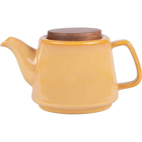 Table Passion - Théière avec filtre Kaito jaune 0,9L (1/2)