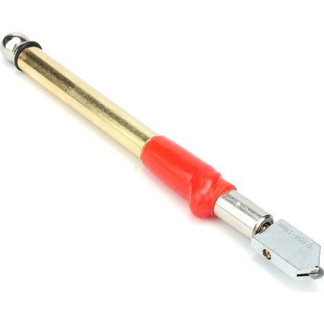 1-teiliges Metallgriff-Rollen-Glasschiebemesser, Fliesenschneider, Spiegelschneidwerkzeug (Farbe zufällig) (1/5)
