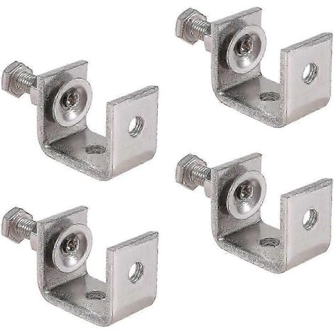 Jeu de 4 serre-joints robustes pour le travail du bois, 16-25 mm, en acier inoxydable 304, pinces en C Tiger Clamp Tools pour soudure, édition 0627 0512 (1/5)