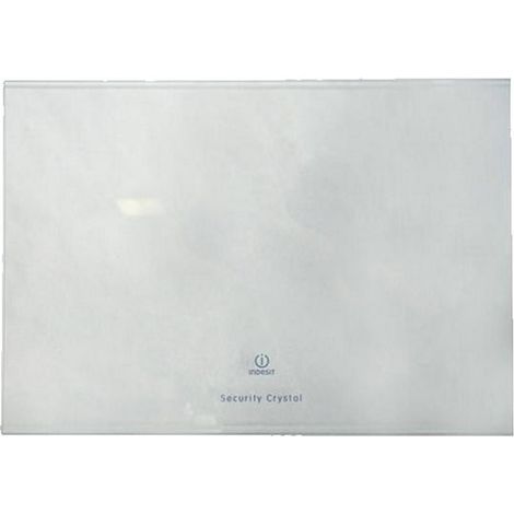 Ersatzteil - Glasboden ohne Zubehör 472 x 328 x 4 mm -  - INDESIT, ARISTON HOTPOINT, WHIRLPOOL