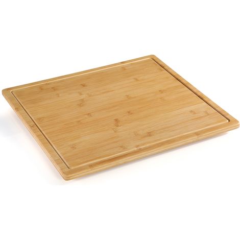 Tabla de cortar grande, bambú, 56 x 50 x 3,5 cm / Zassenhaus (1/5)