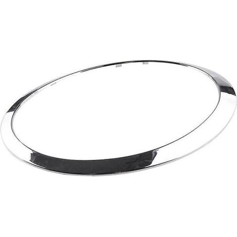Bague de garniture de phare avant gauche chromée 51712355798 pour R56/55/57/58/59 07 15 Bague de sourcil chromée Cov (1/3)