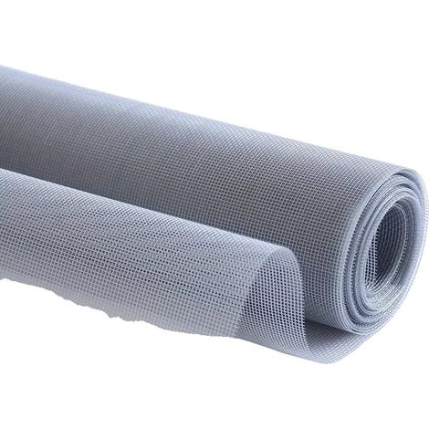 Mosquitera de malla transpirable, fácil instalación, gris-b, 120x400cm (1/2)