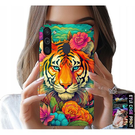 Custodia per Samsung Galaxy A21 - motivo animalier tigre (1/5)
