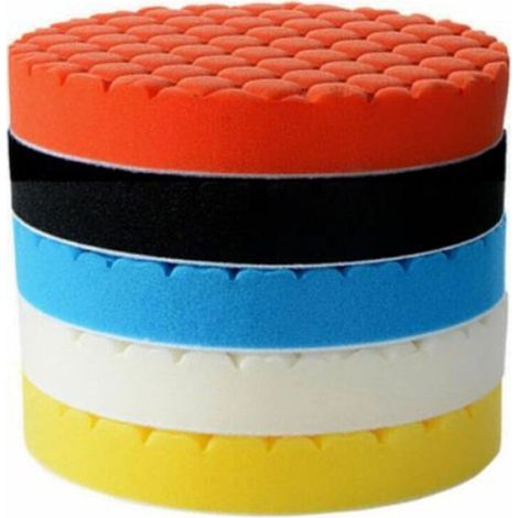 Set mit 6 Polierscheiben, 125 mm, verschiedene Farben (1/4)