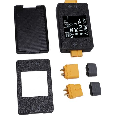 Wattmètre RC 8-150V 25A Connecteur XT60 Afficheur LCD 1.5 Pouces Mesureur Tension Capacité Batterie (1/5)