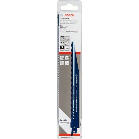 Lama per sega universale S 1157 CHM L.225mm P.20mm TPI 0 3mm 10 pz / card