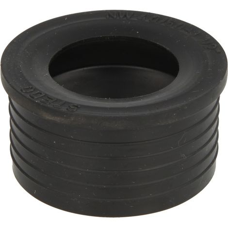 Raccord caoutchouc 1 1/2’’, noir