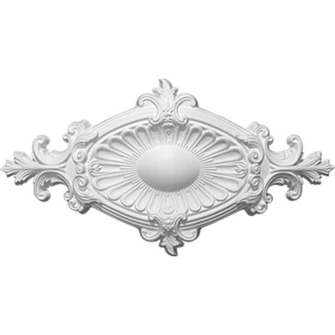 Rosace plafond 31,3 x 58,85 cm R043 - Polyuréthane