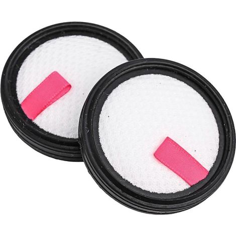 Filtre HEPA pour aspirateur, bac à poussière réutilisable, lot de 2, noir et blanc-AquaForge