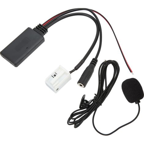 Bluetooth-5.0-Modul mit 12-poligem Anschluss, AUX-Kabel und integriertem MP3-Adapter, kompatibel mit den Modellen RCD300, RCD310, RNS300, RNS310 und RCD510. Mikrofon im Lieferumfang enthalten. (1/5)