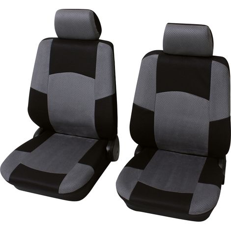 HP Autozubehör 22600 Schonbezug Classic 6tlg. Sitzbezug Polyester Grau Fahrersitz, Beifahrersitz (1/2)