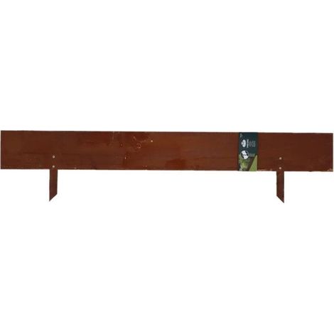 Rostige Stahl-Garteneinfassung 105x22cm (1/5)