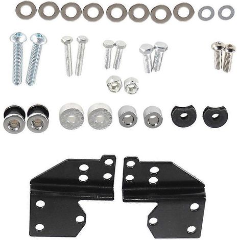 Remplace Kit de fixation arrière amovible 53803-06 pour accessoire moto, pièce détachée de quai démontable motocyclette. (1/4)