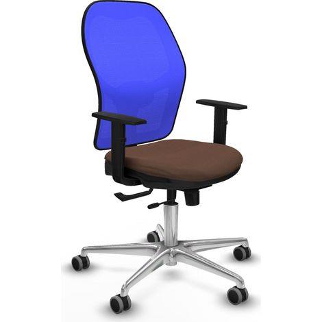 Chaise de bureau piqueras y crespo Jorquera noir ergonomique pliable (1/2)