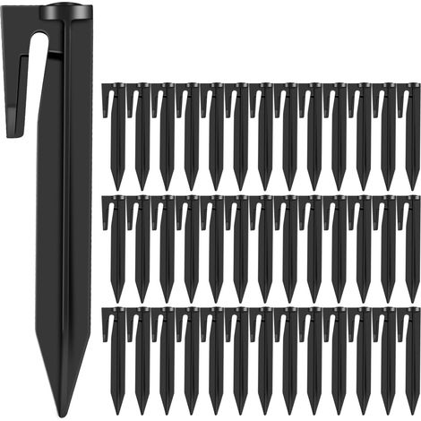 Piquet De Fixation Pour Cable De Delimitation - Plastique Renforce - Compatible Robot Tondeuse - 200 Unites